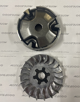 Вариатор передний 2Т Yamaha 1E40QMB  в мотомагазине Мопедофф т. 88129814555.