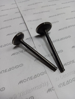 Клапаны ГБЦ 139QMB 50-80cc (d=16/18,5 L=64/64)  в мотомагазине Мопедофф т. 88129814555.