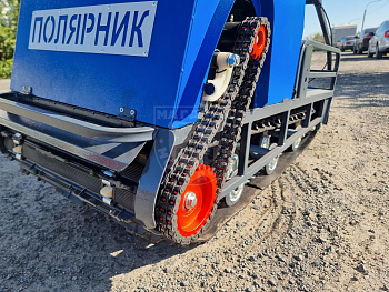 Мотобуксировщик Полярник M 500 Pro 20 л.с + э/ст + тормоз + лыжный модуль