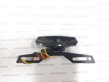 Стоп-сигнал LED №4 с подсветкой номера  в мотомагазине Мопедофф т. 88129814555.