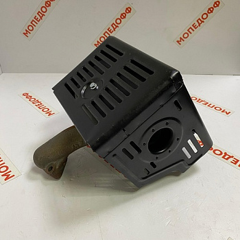 Глушитель ZONGSHEN ZS188F 13лс  в мотомагазине Мопедофф т. 88129814555.