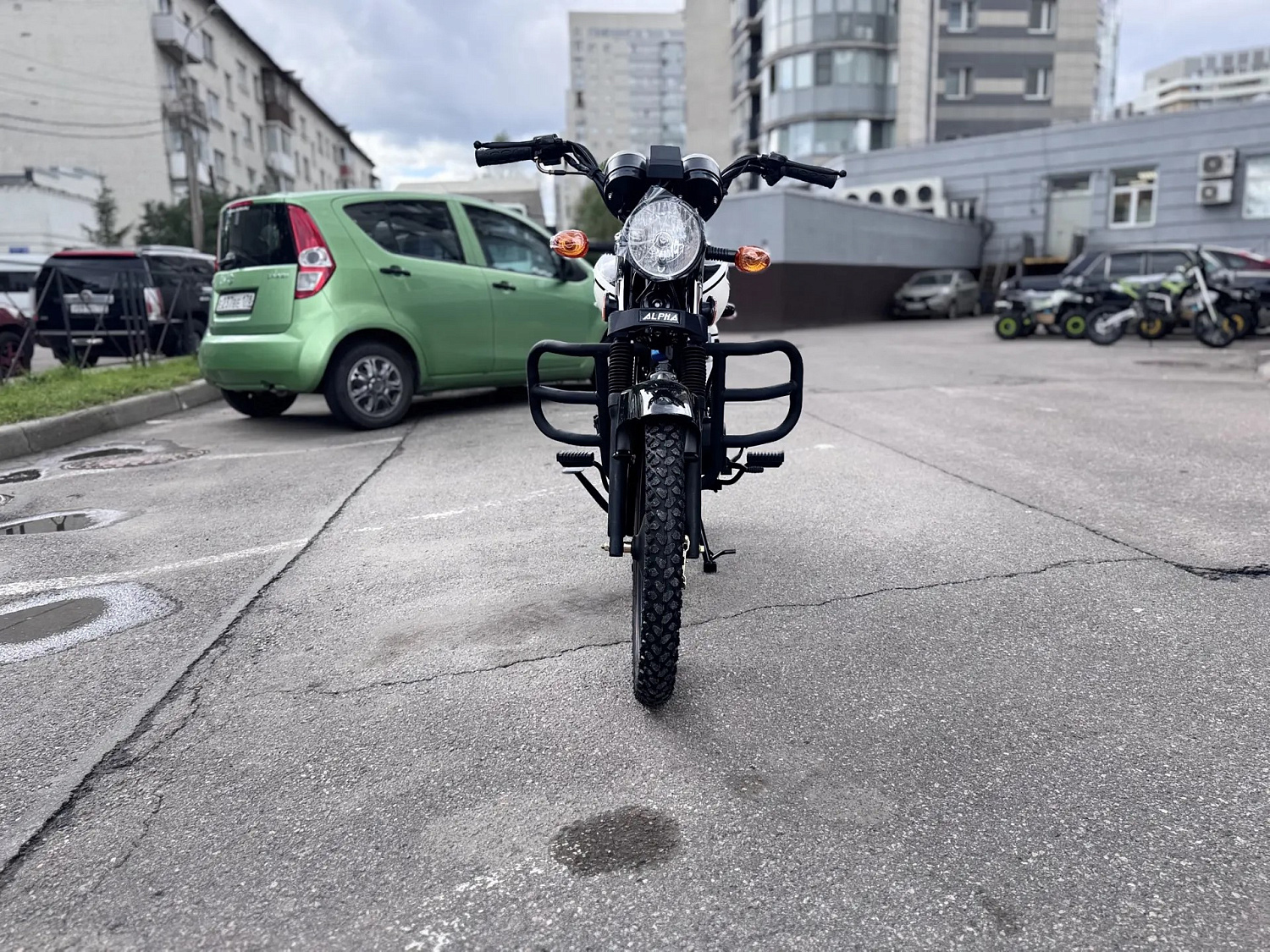 MM Мопед Alpha RX Black New PRO