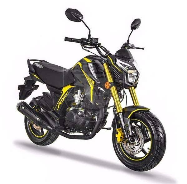 Мотоцикл Lifan KPMINI 150 (LF150-5U) желтый
