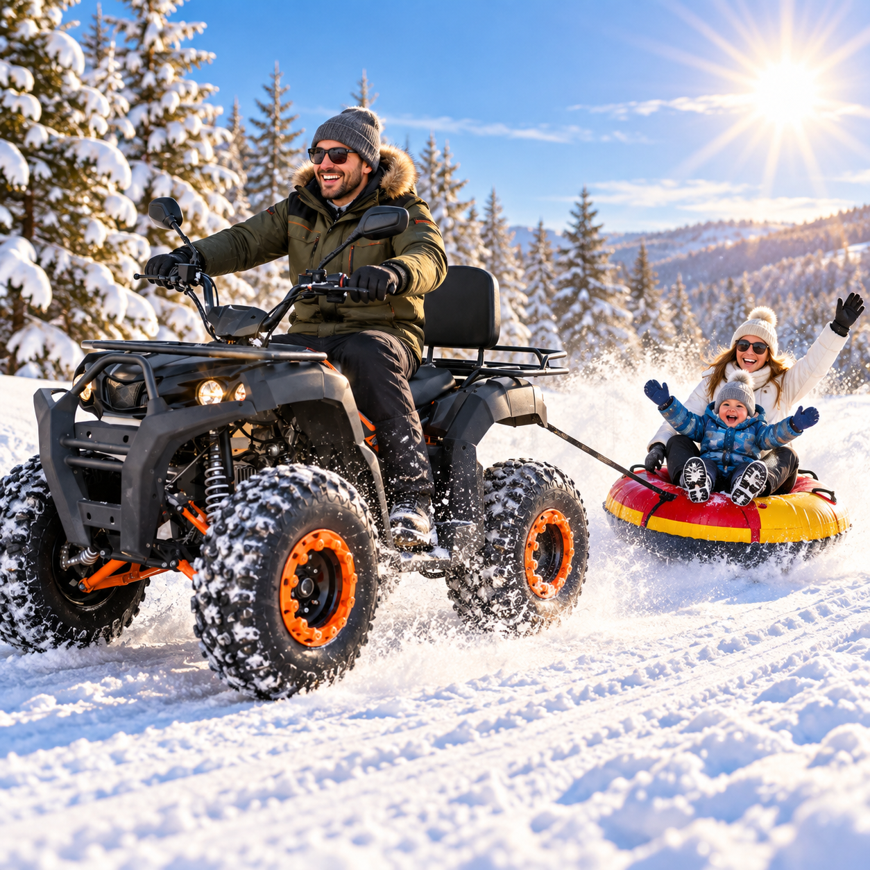Машинокомплект MXR ATV200 Classic PRO Orange