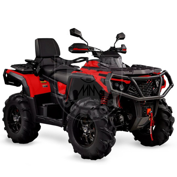Квадроцикл AODES Pathcross ATV800L PRO EPS двухместный красный в интернет - магазине МОПЕДОФФ.