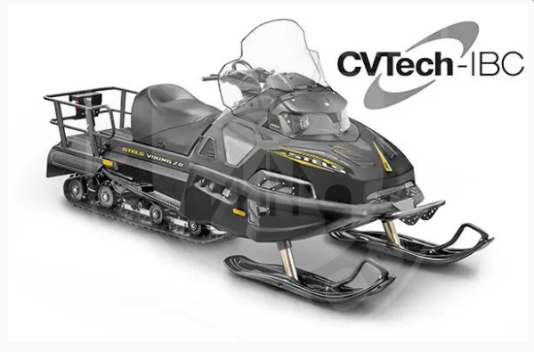 Снегоход Stels S600 Viking ST 2.0 СVTech  черный (канадский вариатор)