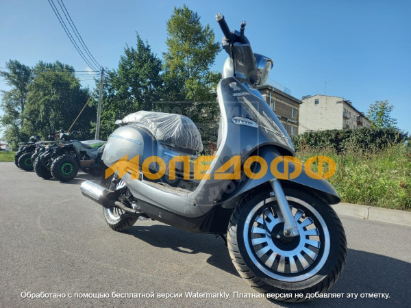 Скутер M1NSK Vesna 125 (серый)  Ретроскутер