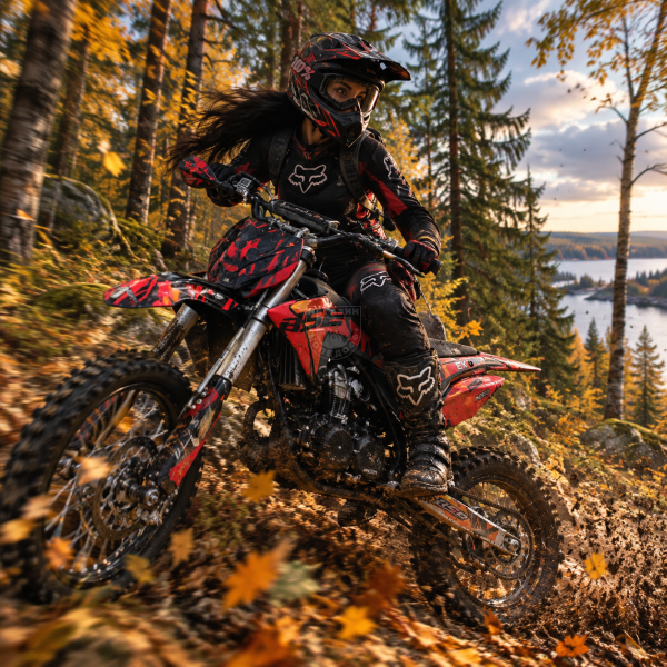 Питбайк BSE EX125 Rift Red 17/14 в Мопедофф.