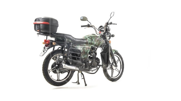 Мопед Alpha 125 LUX 125(50) Альфа camouflage в Магазине Мопедофф +78129814555.