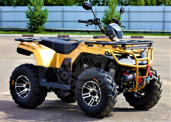 Квадроцикл IRBIS ATV200U ПСМ Yellow в интернет - магазине МОПЕДОФФ.