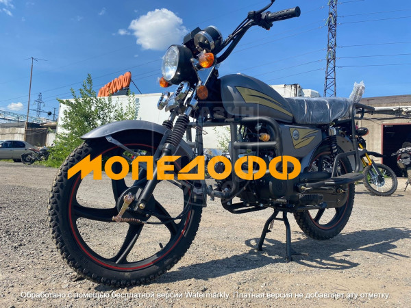 Мопед Альфа Alpha Classic Gray Matte в Магазине Мопедофф +78129814555.