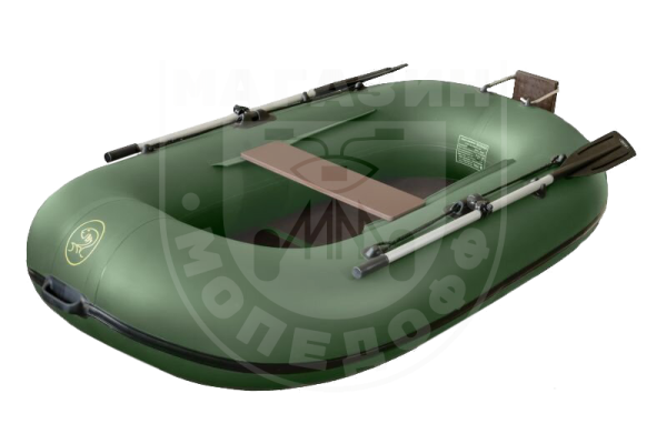 Надувная лодка BoatMaster 250 Эгоист люкс (цвет оливковый)