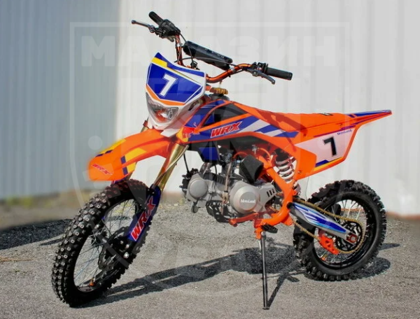 Gas Dirt bike q125cc orange