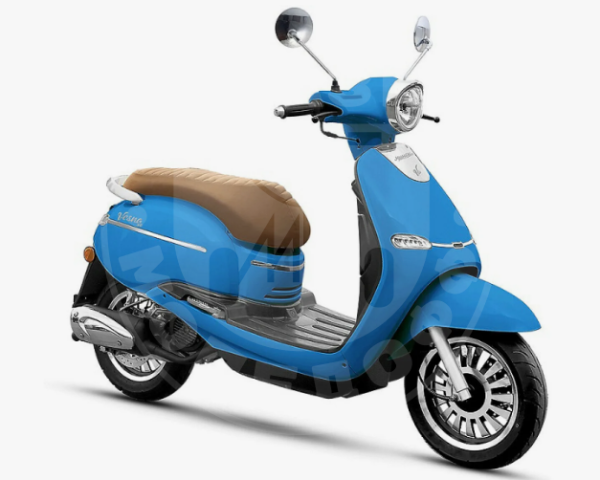 Скутер M1NSK Vesna 125 (синий) Ретроскутер