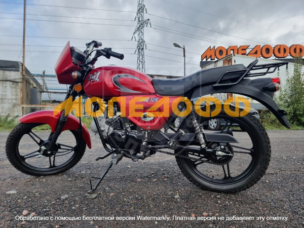 Мотоцикл ЗиД 125 red