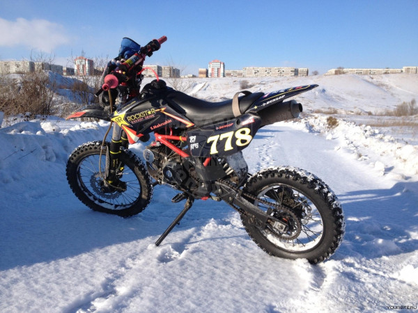 Питбайк IRBIS TTR 125R black