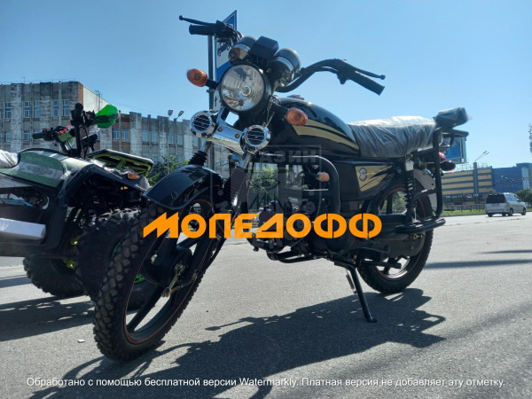 Мопед Альфа Alpha Classic Black Lac в Магазине Мопедофф +78129814555.