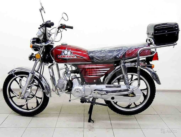 Мопед - мотоцикл IRBIS Virago 110сс 4т (Альфа) Red в Магазине Мопедофф +78129814555.