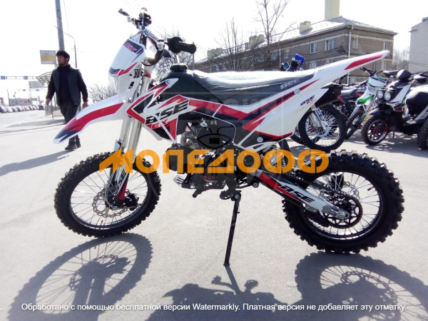 Питбайк EX 125E Racing Red (015) 17/14 в Мопедофф.