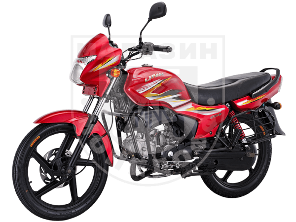 Мотоцикл Lifan GLOW 110S (LF110-3S) красный