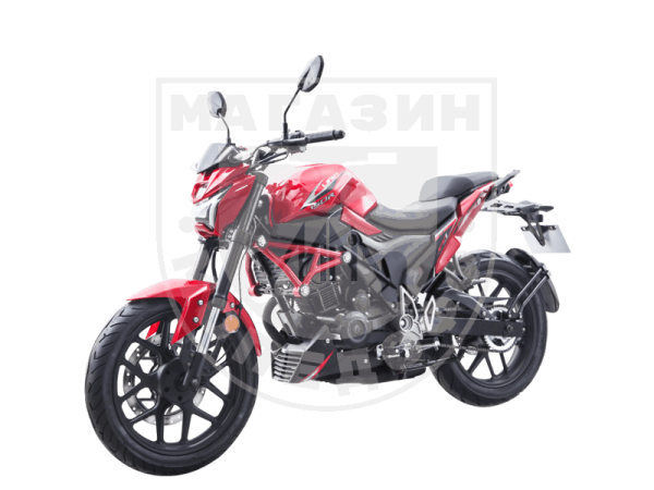 Мотоцикл SS3 (LF150-10M) красный