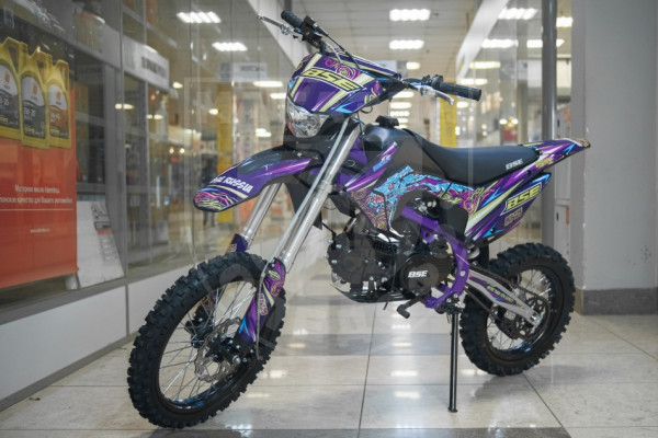 Питбайк BSE PH10-140e 17/14 фиолетовый в Мопедофф.
