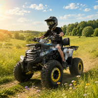 Машинокомплект MXR ATV125 PRO Grey/Yellow AC125 в интернет - магазине МОПЕДОФФ.