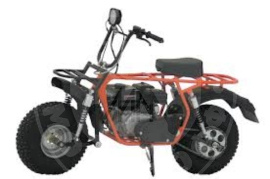 Мотоцикл СКАУТ САФАРИ 3L- 8Е+  BIGFOOT FORK (ТЕЛЕСКОП ВИЛКА перед. и задн. подв., 8 л.с., РЕДУКТОР)