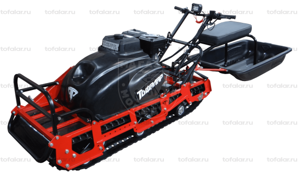 Мотобуксировщик Тофалар 500 long Тягач-Толкач 20 ER (реверс + электростартер + подогрев ручек) в мопедофф.