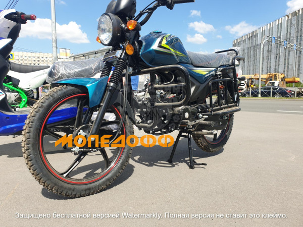 Мопед Roliz Alpha Tourist 125(50) Ocean в Магазине Мопедофф +78129814555.