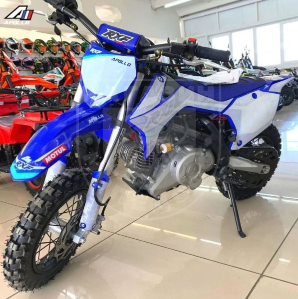 Питбайк Apollo RXF Mini 50E Auto 10/10 blue 