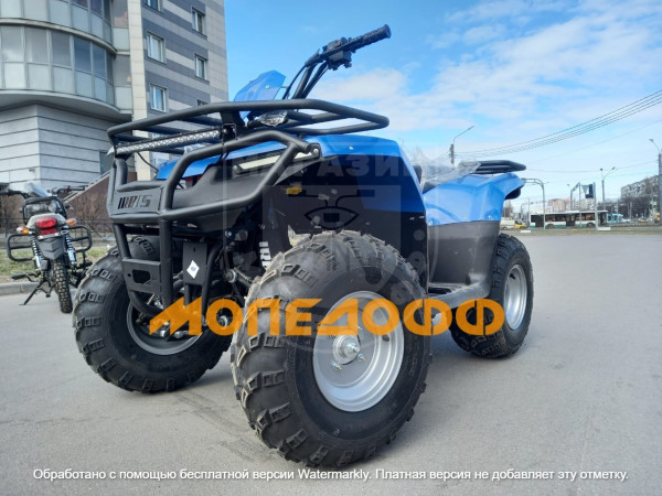 Квадроцикл IRBIS ATV125U Blue ПСМ в интернет - магазине МОПЕДОФФ.