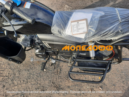 MM Мопед ALPHA RAID Black 110(50) Альфа
