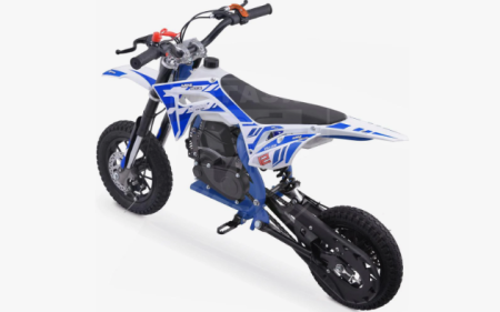 Gokartsusa  Kids Gas Dirt bike 50cc blue
