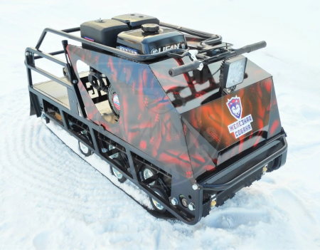 Железная собака Мотобуксировщик Железная собака M500 15 л.с Loncin