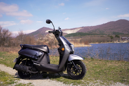 Motosuper Скутер Motosuper S9 Gris Blue 50cc 4t (синий)