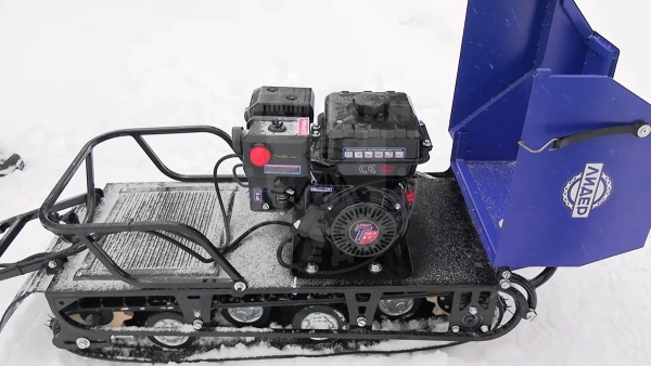 ДЕЛЬТА ЛИДЕР-ДЕЛЬТА-R, 8,0 Л.С. (БЕЗ ЛЫЖНОГО МОДУЛЯ, 2 ТЕЛЕЖКА) МОТОБУКСИРОВЩИК КОМПАКТНЫЙ