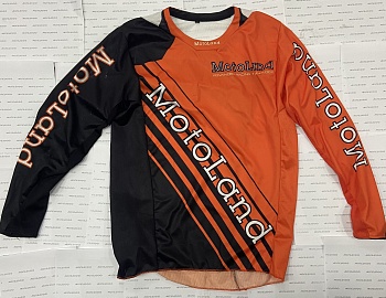 Джерси/футболка для мотокросса MotoLand Racing Team / ORANGE (M) 