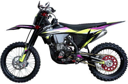 BSE Мотоцикл BSE T8 Neon Storm Sport