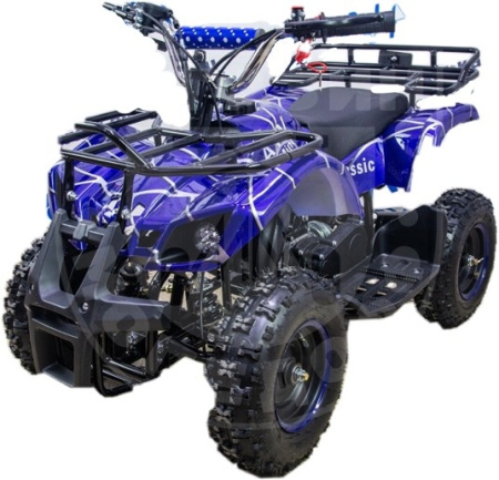 AVANTIS ДЕТСКИЙ КВАДРОЦИКЛ ATV CLASSIC MINI ЭЛЕКТРОСТАРТЕР Синий паук