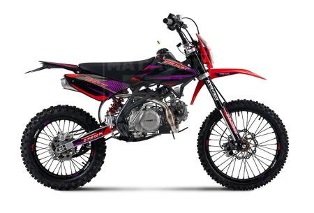 PROGASI Питбайк TMBK PITSTER SP1 125 14/12 red purple