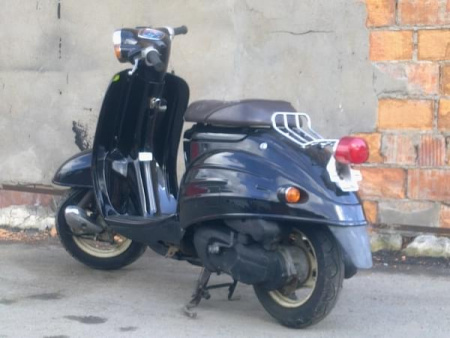 SUZUKI Ретро Скутер - мокик Suzuki VERDE 50сс 2т