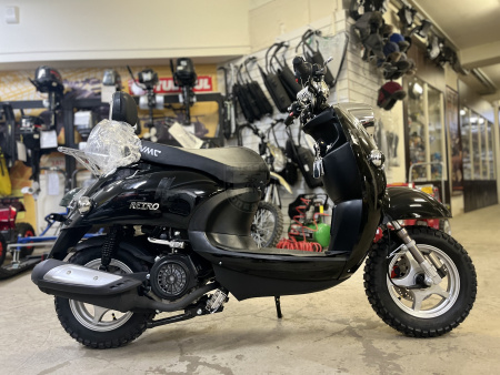 VENTO Скутер Vento Retro Black 150(50)cc 4т ретро