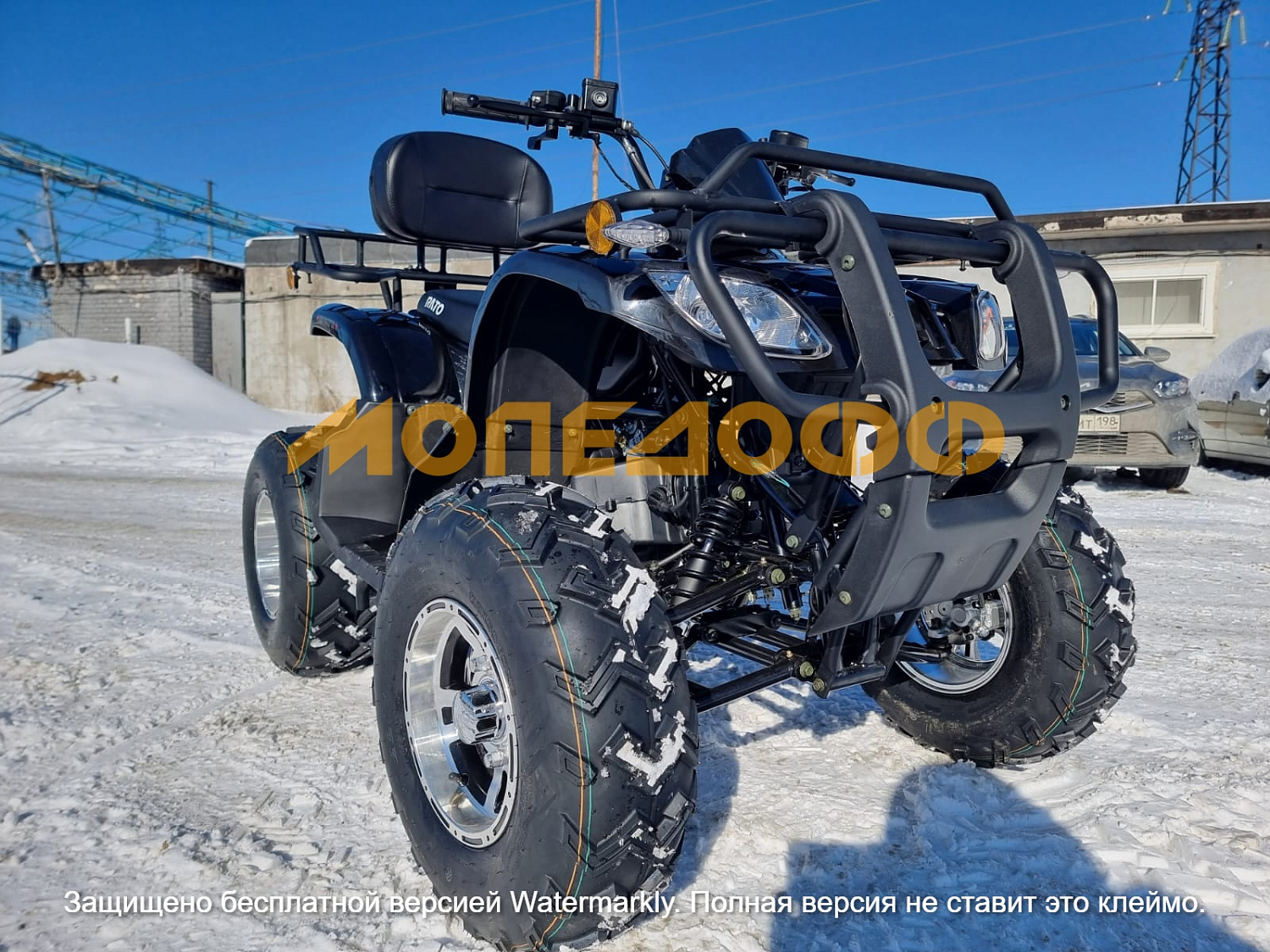RATO Машинокомплект RATO HAMMER PREMIUM 200 backrest