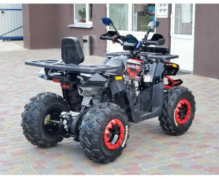 TAO motors Квадроцикл Comman Scorpion ATV200 Black лебедка