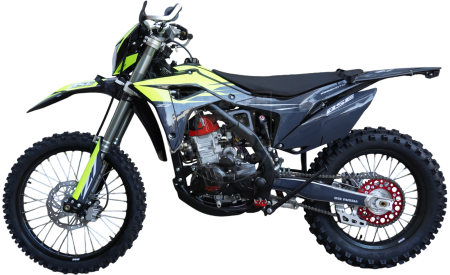 BSE Мотоцикл кроссовый BSE Z7 Yellow Neon