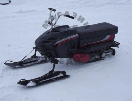 Снегоходы - Трансформеры Снегоход Хорса Honda GX-200 (мототрансформер) + сани!