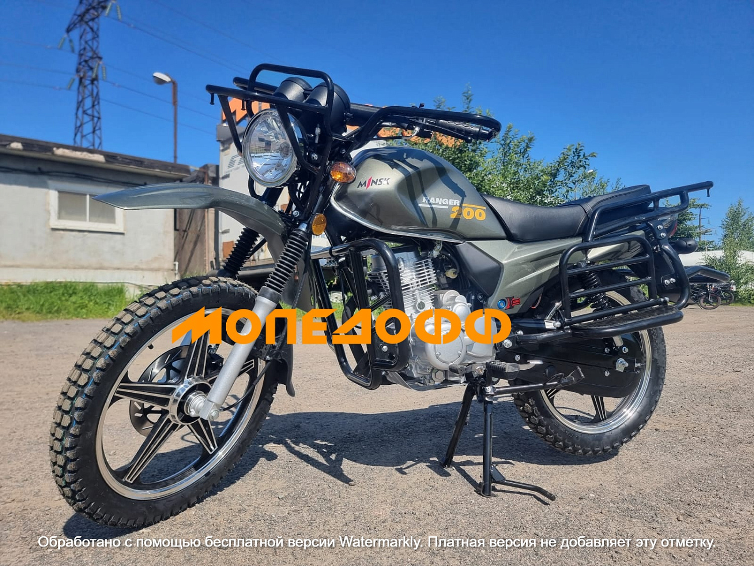 MINSK Минск Мотоцикл Минск M1NSK Ranger 200 (зеленый)