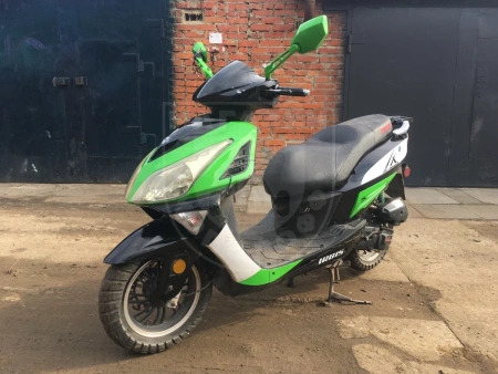 IRBIS Скутер IRBIS LX (зеленый) 50сс 2т