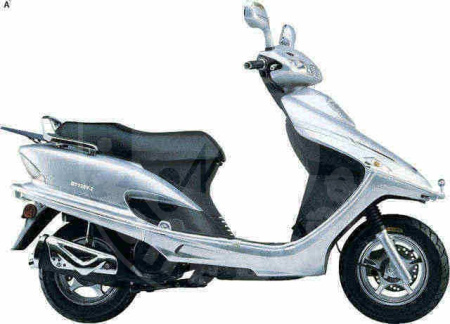 Dayun  Скутер Dayun scooter DY110T-A